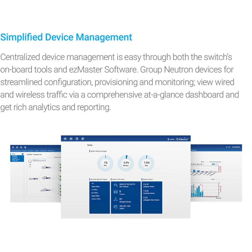 EnGenius EWS7952P 48-Port Gigabit PoE Managed Switch
