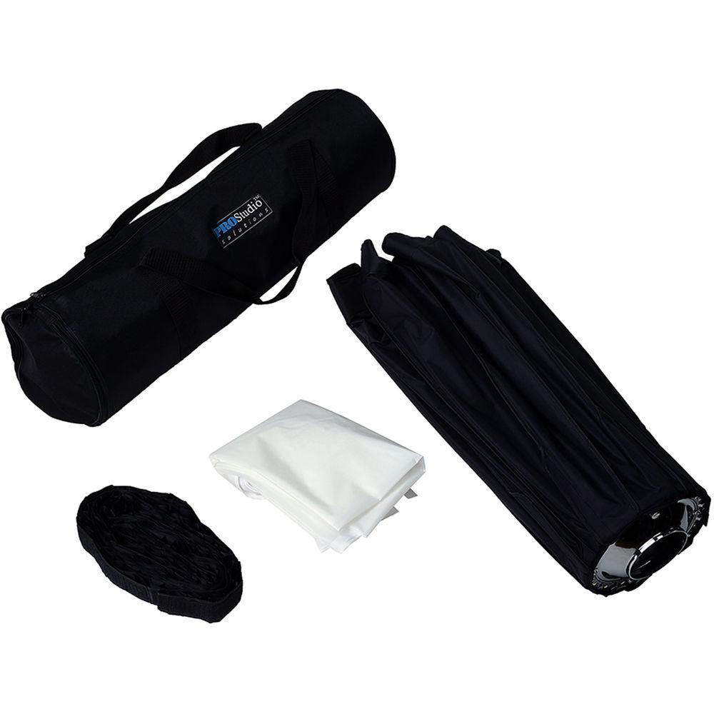 FotodioX EZ-Pro Foldable Beauty Dish Softbox Combo with 50-Degree Grid for Photogenic Flash Heads