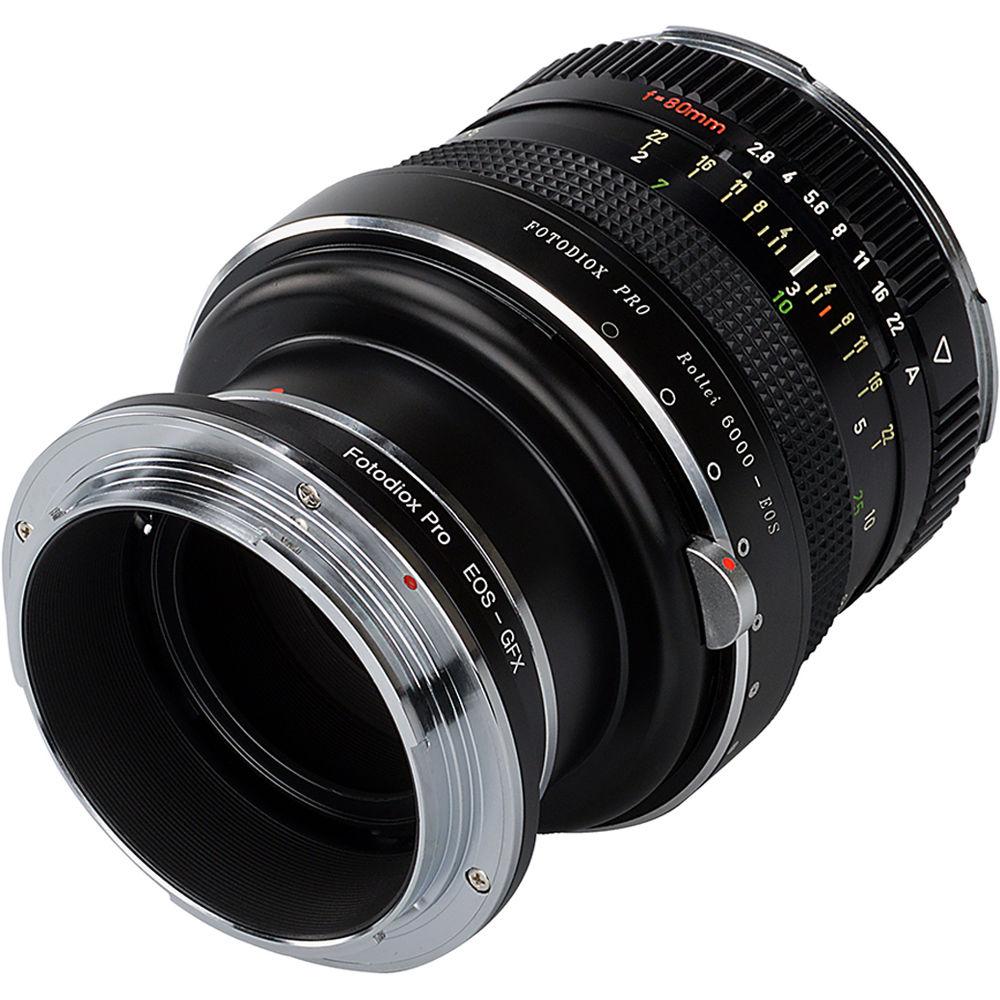 FotodioX Pro Lens Mount Adapter Kit for Rolleiflex 6000-Series Mount Lens to Fujifilm G-Mount Camera