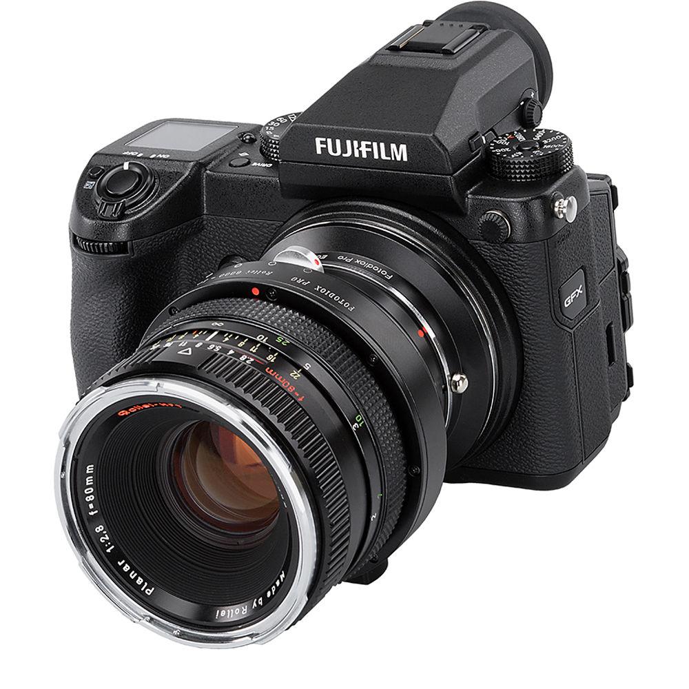 FotodioX Pro Lens Mount Adapter Kit for Rolleiflex 6000-Series Mount Lens to Fujifilm G-Mount Camera