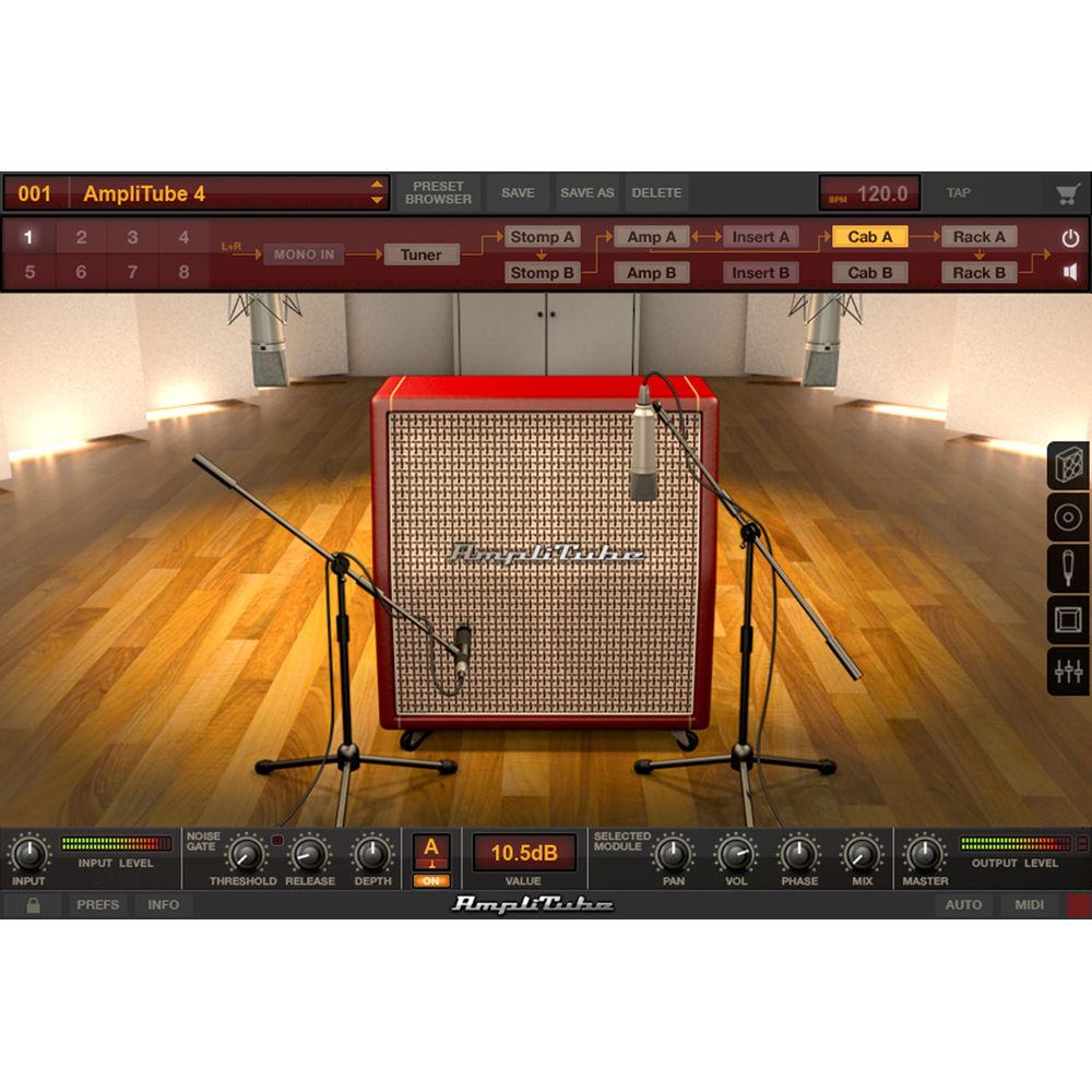 IK Multimedia AmpliTube Ampeg SVX Power DUO Bundle - Guitar & Bass Amplifier and Cabinet Emulation Software