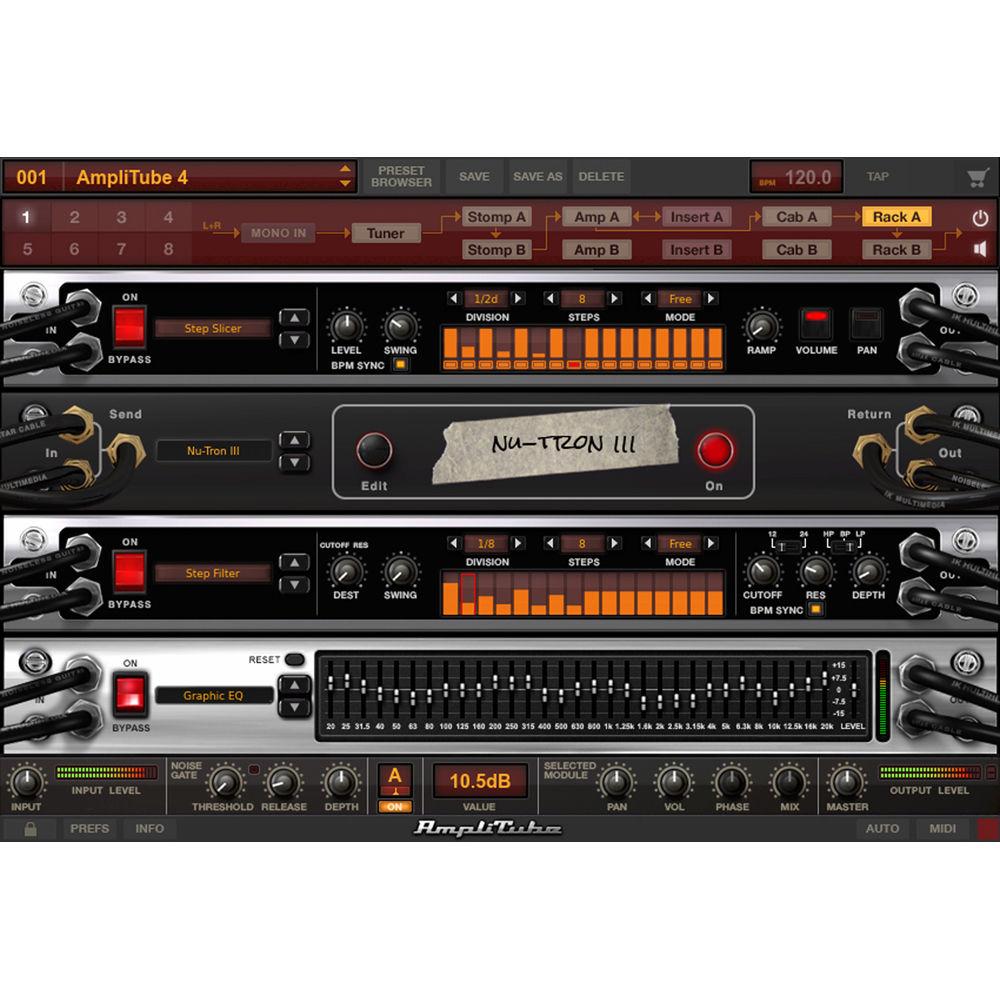 IK Multimedia AmpliTube Ampeg SVX Power DUO Bundle - Guitar & Bass Amplifier and Cabinet Emulation Software