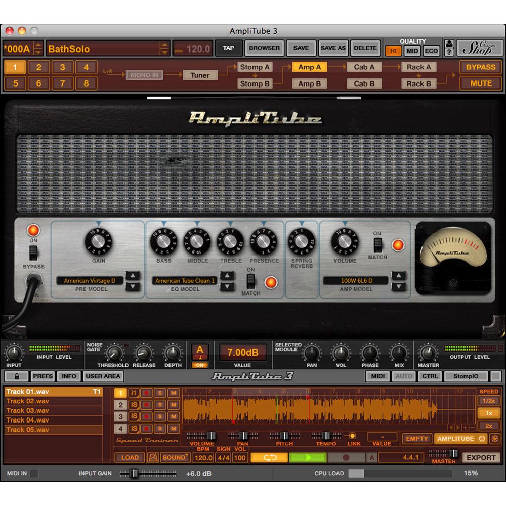 IK Multimedia AmpliTube Jimi Hendrix Power DUO Bundle - Guitar Amplifier and Cabinet Emulation Software