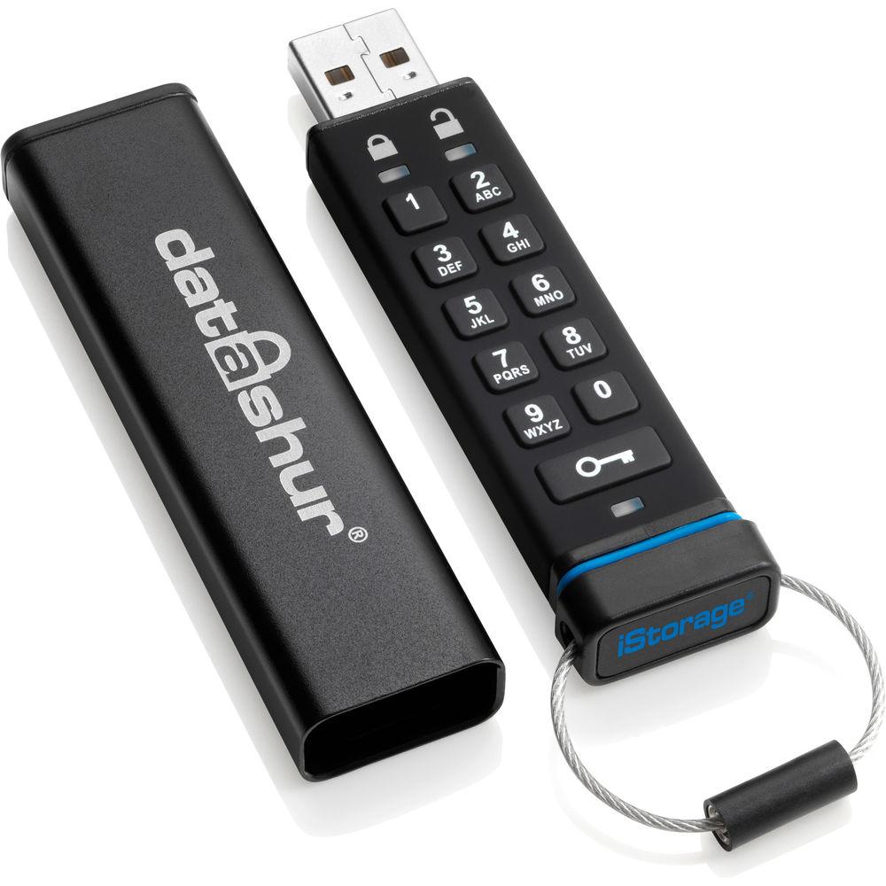 Istorage Datashur 8GB 256-Bit Flash Drive with Drivesecurity Powered By Eset