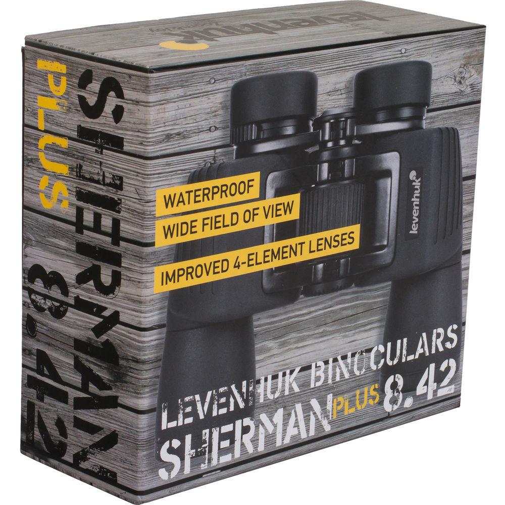 Levenhuk 8x42 Sherman PLUS Binocular