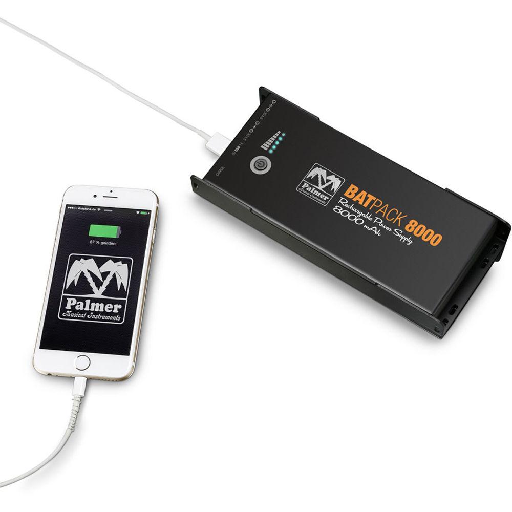 Palmer BATPACK 8000 Rechargeable Pedalboard Power Supply