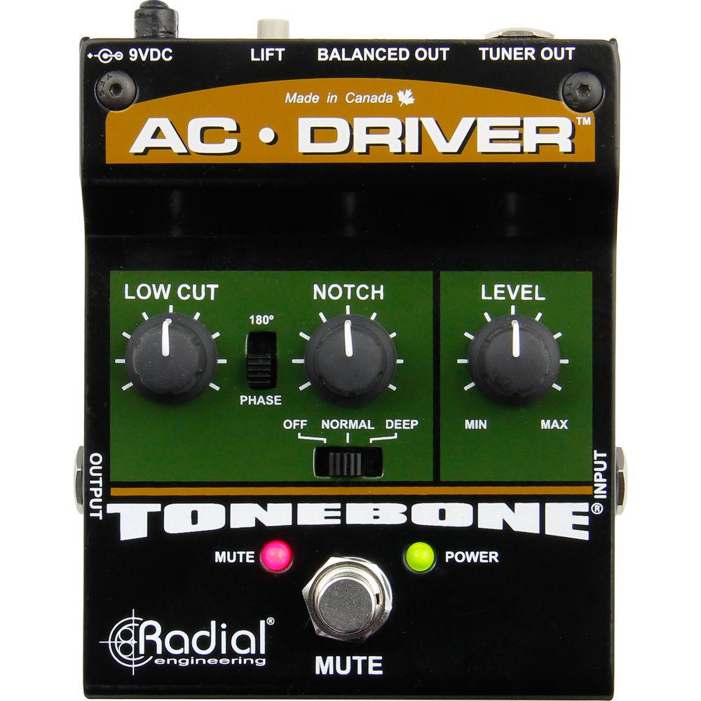 Radial Engineering Tonebone AC Driver Compact Acoustic Instrument Preamp
