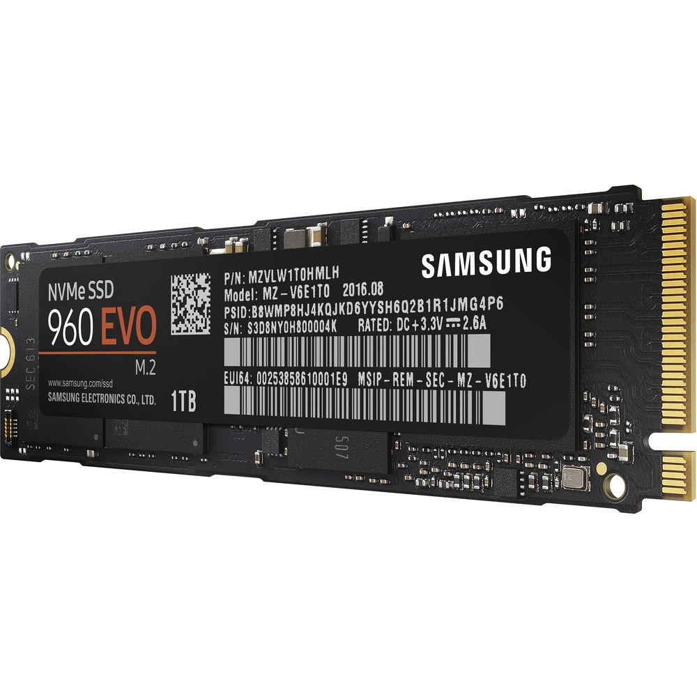 Samsung 1TB 960 EVO NVMe M.2 Internal SSD
