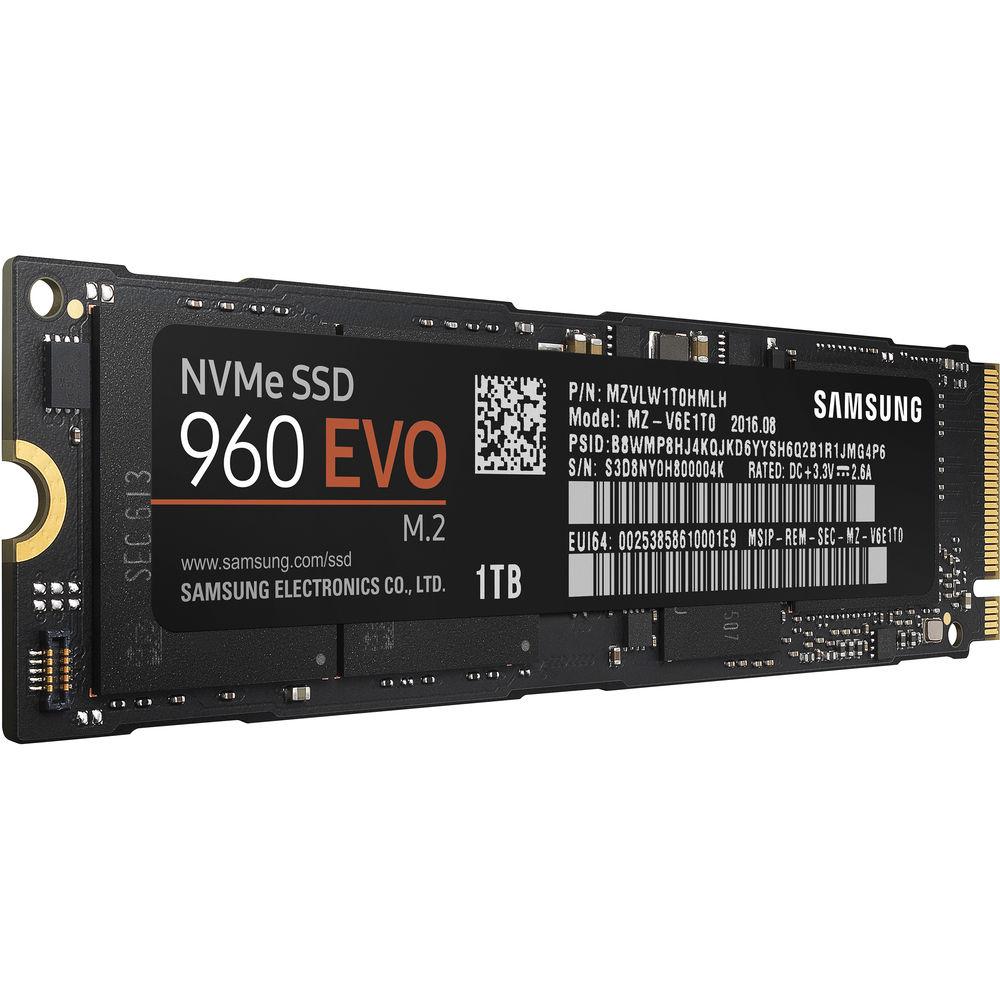 Samsung 1TB 960 EVO NVMe M.2 Internal SSD