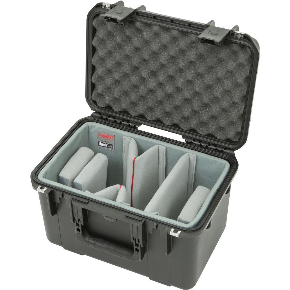 SKB iSeries 1610-10 Waterproof Case with Video Dividers and Lid Foam