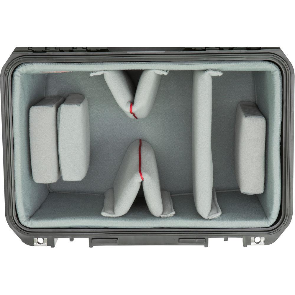 SKB iSeries 1610-10 Waterproof Case with Video Dividers and Lid Foam