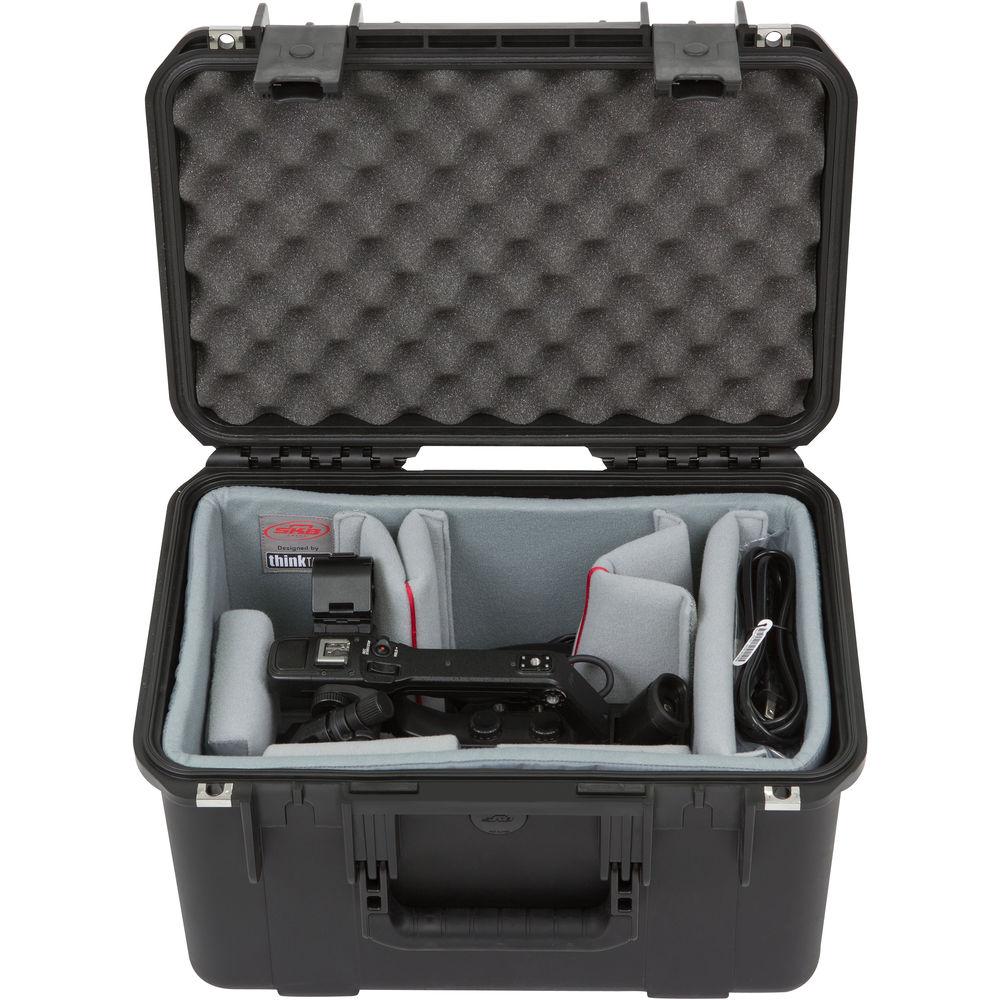 SKB iSeries 1610-10 Waterproof Case with Video Dividers and Lid Foam