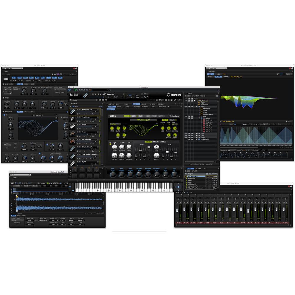 Steinberg HALion 6 - Virtual Sampling and Sound Design Software