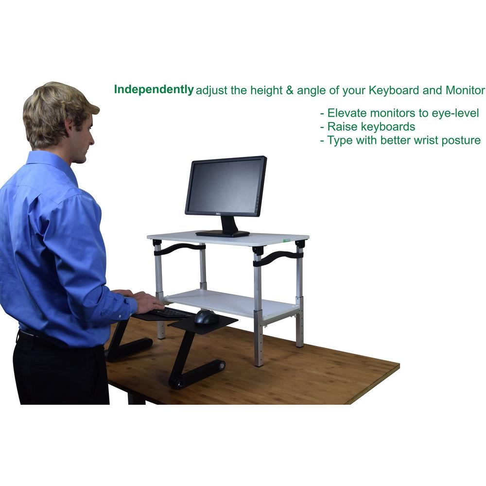 Uncaged Ergonomics Lift Standing Desk Converter