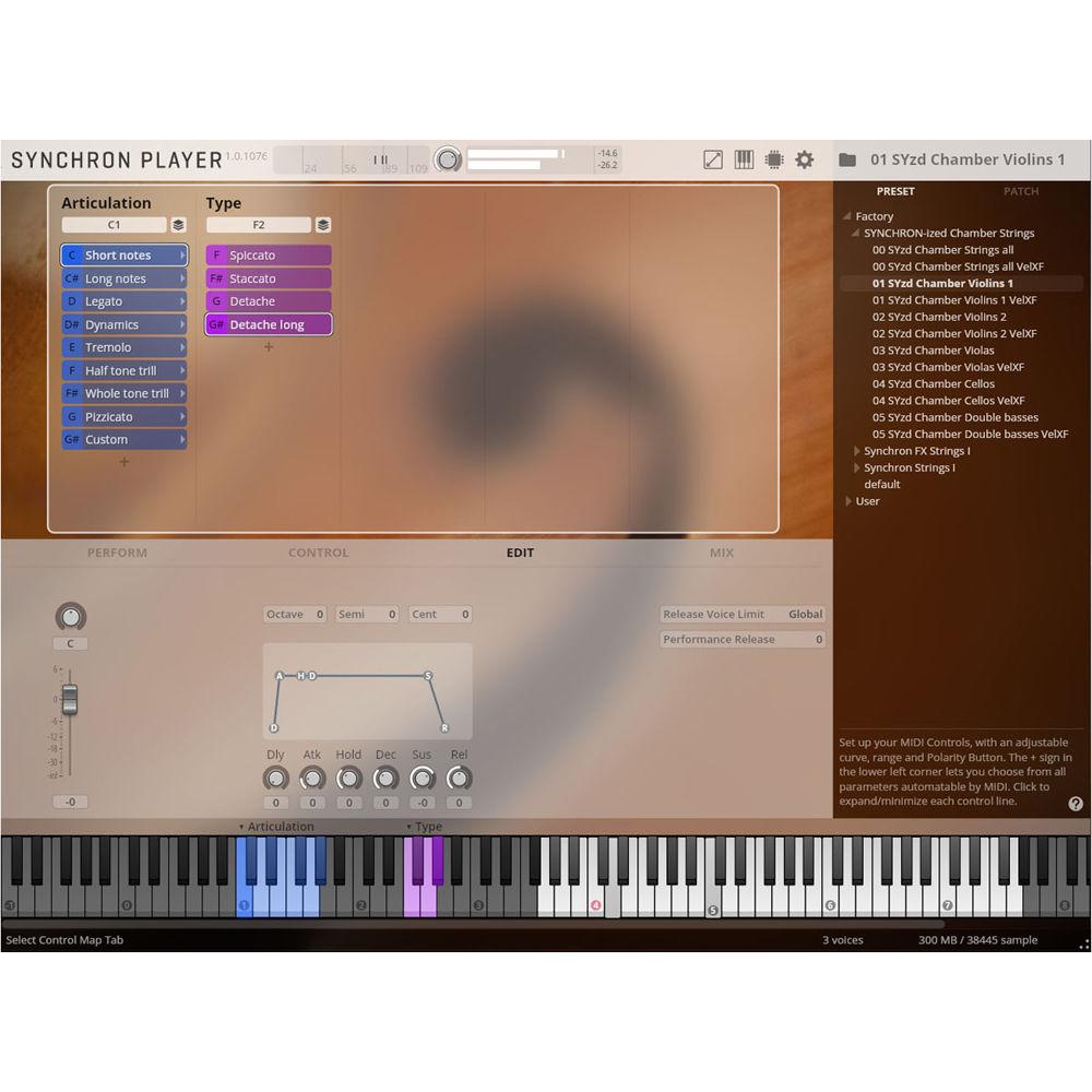 Vienna Symphonic Library SYNCHRON-ized Chamber Strings - Virtual Instrument