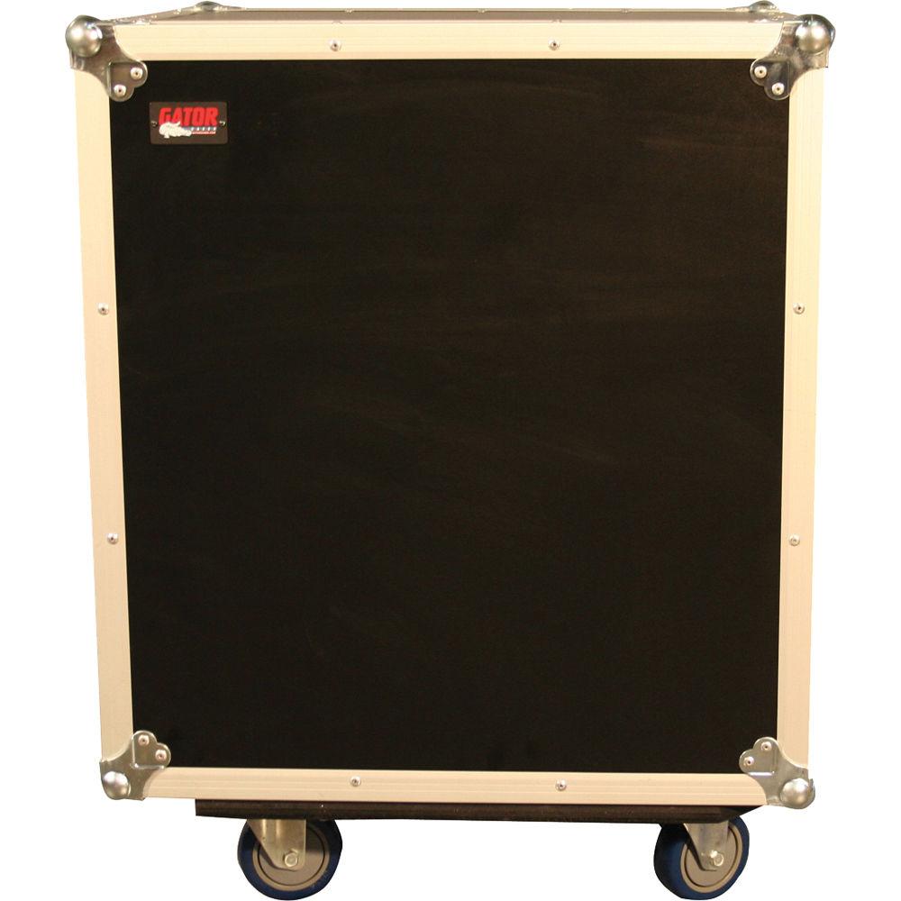 Gator Cases G-TOUR SHK-12-CAST 12 Space Tour Style ATA Shock Rack Case with Casters