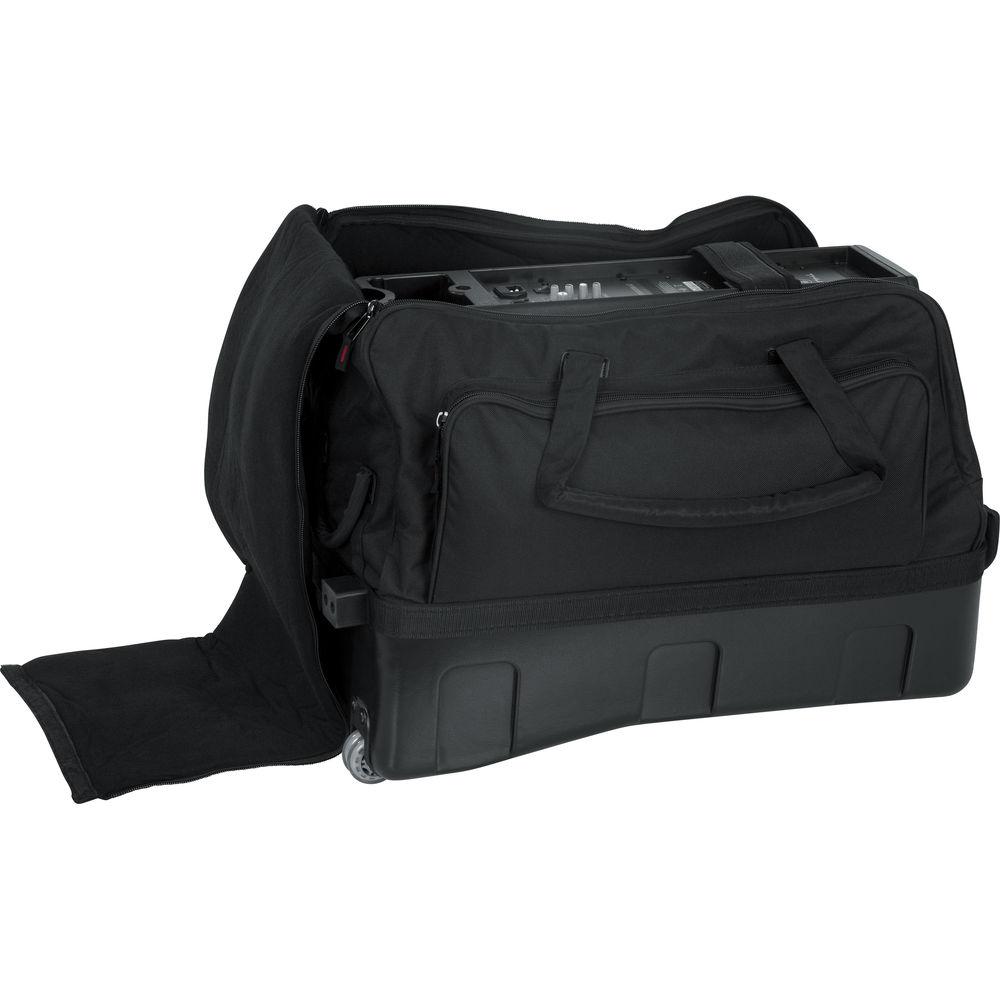 Gator Cases GPA-777 Rolling Speaker Bag with Solid Bottom - for JBL EON 15, Mackie SRM 450 or Electro Voice SX100 Speakers