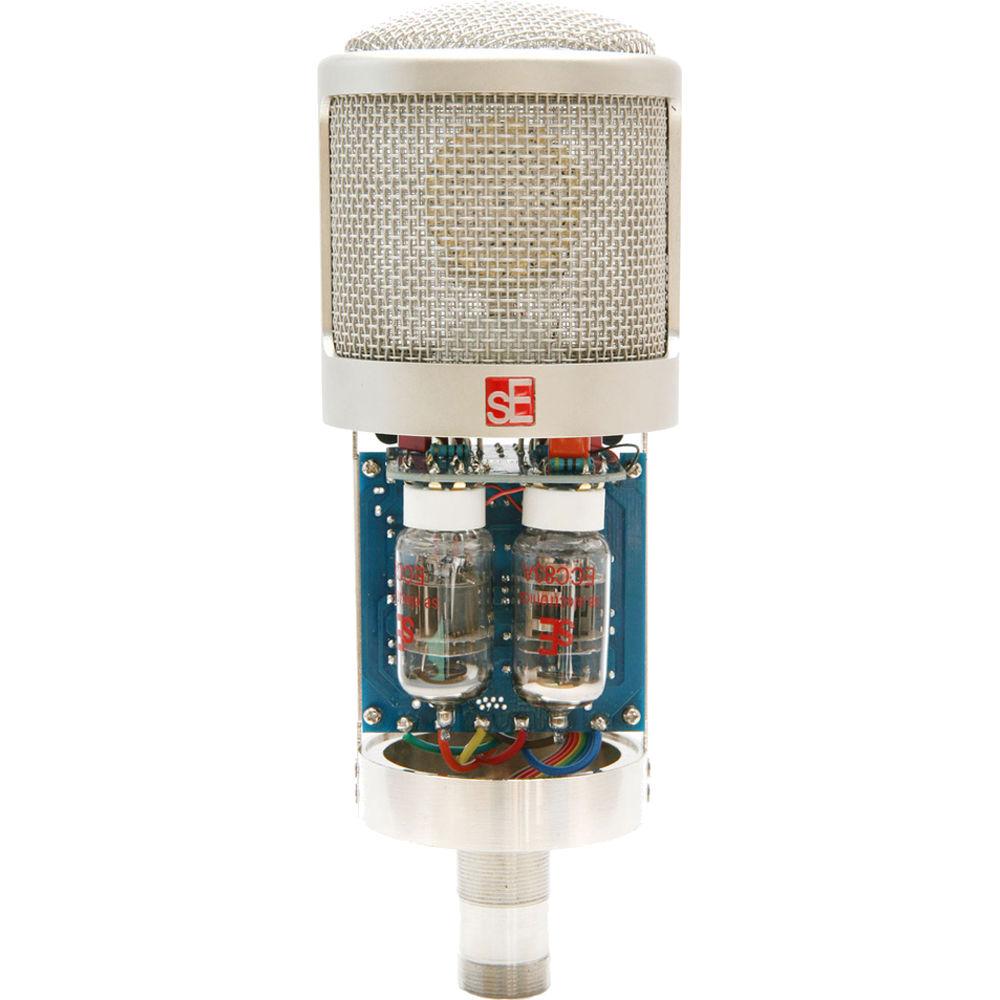 sE Electronics Gemini II Dual Tube Cardioid Condenser Microphone with High Pass Filter and -10dB Pad