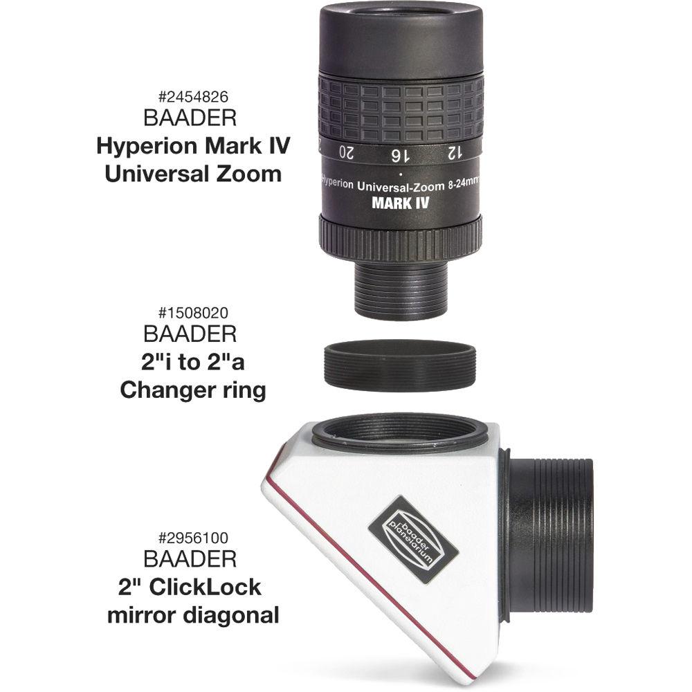 Alpine Astronomical Baader Hyperion 8-24 mm Mark IV Zoom Eyepiece