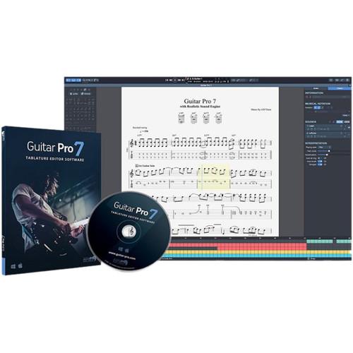 Arobas Music Guitar Pro 7 - Guitar Tablature Editing and Composition Software