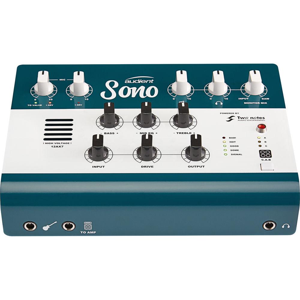 Audient Sono USB Audio Interface For Electric Guitar Players, Audient, Sono, USB, Audio, Interface, Electric, Guitar, Players