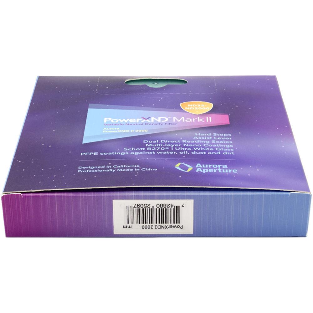 Aurora-Aperture 43mm Power XND Mark II Variable ND 1.5 to 3.3 Filter