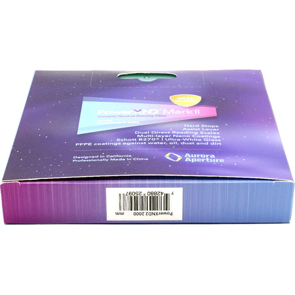 Aurora-Aperture 67mm Power XND Mark II Variable ND 1.5 to 3.3 Filter