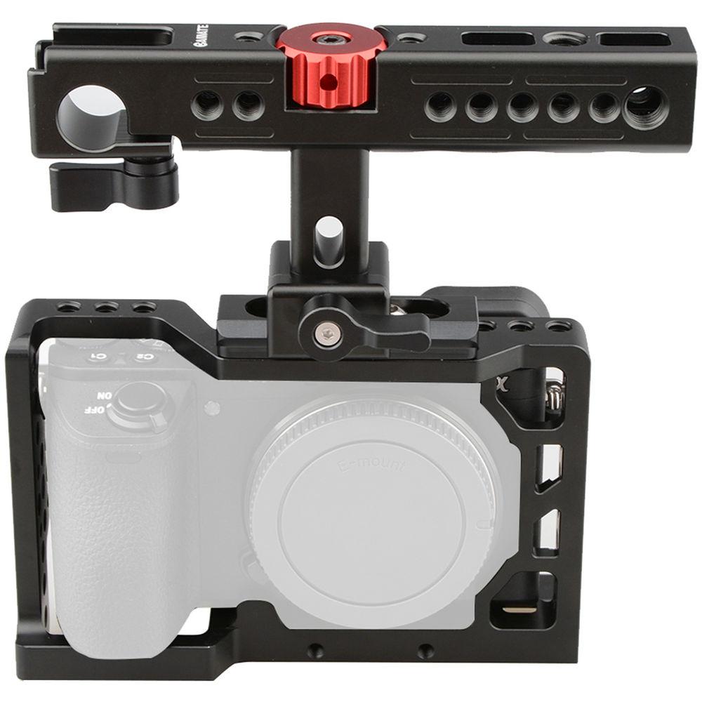 CAMVATE a6500 Handheld Camera Cage with QR Cheese Handle