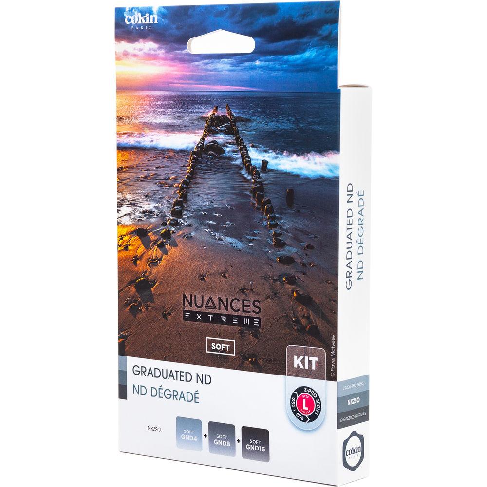 Cokin NUANCES Extreme Z-Pro Series Soft-Edge Graduated Neutral Density Filter Kit