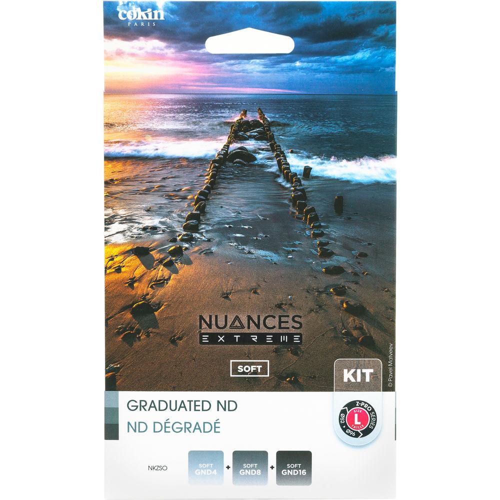 Cokin NUANCES Extreme Z-Pro Series Soft-Edge Graduated Neutral Density Filter Kit