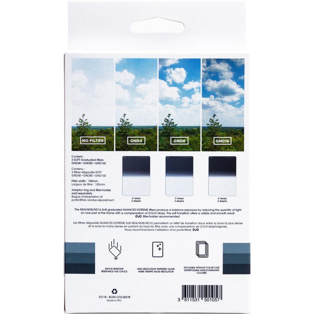 Cokin NUANCES Extreme Z-Pro Series Soft-Edge Graduated Neutral Density Filter Kit