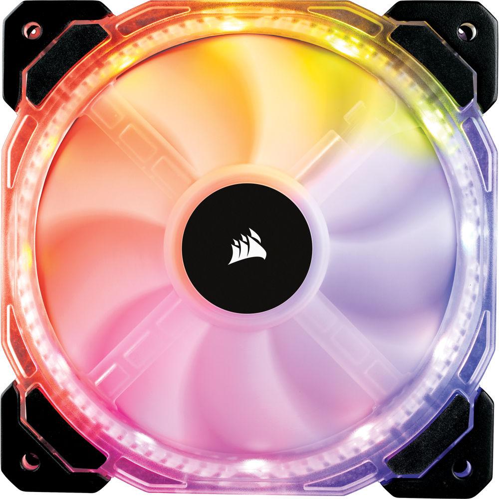Corsair HD140 RGB LED 140mm PWM PC Case Fan