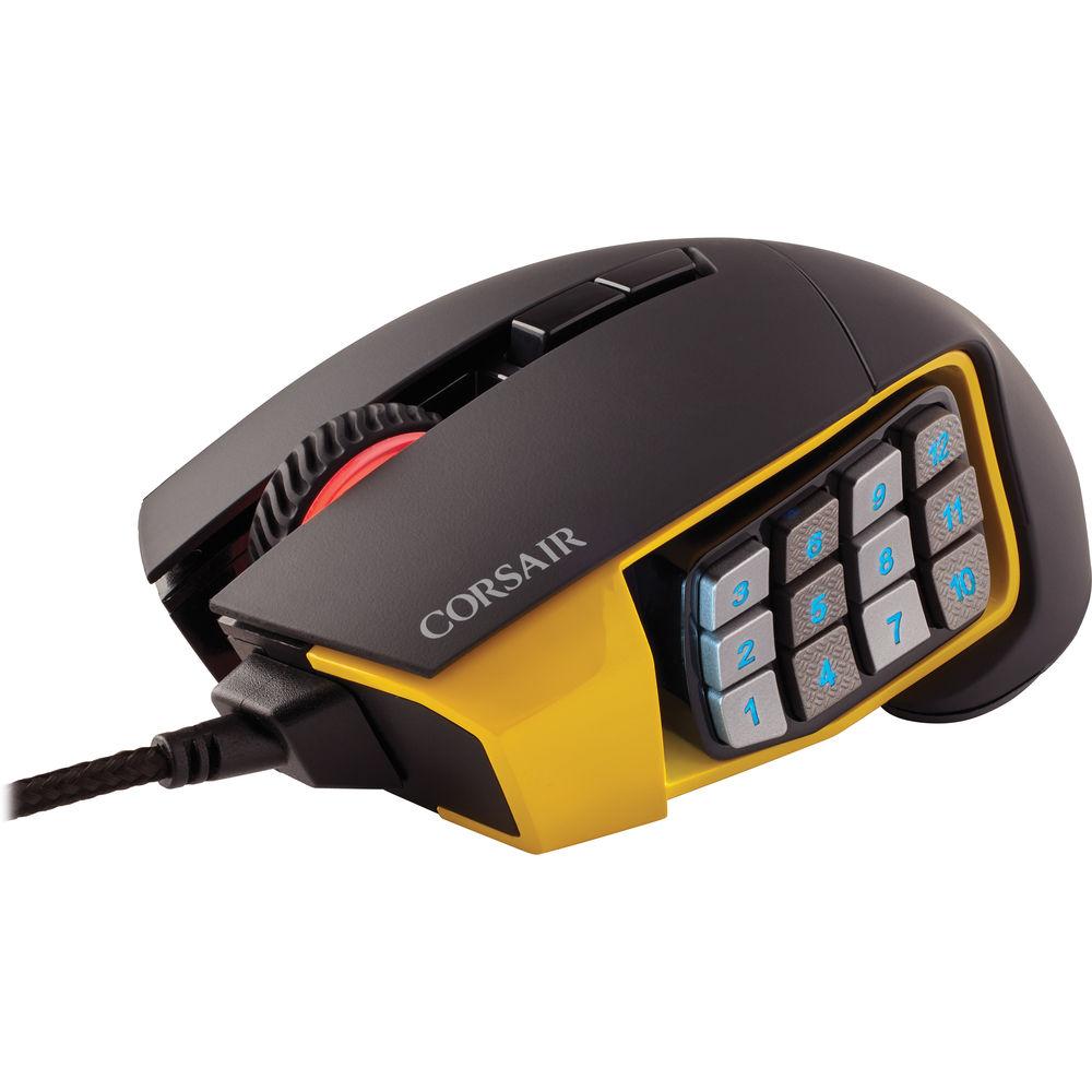 Corsair Scimitar PRO RGB Optical MOBA MMO Gaming Mouse
