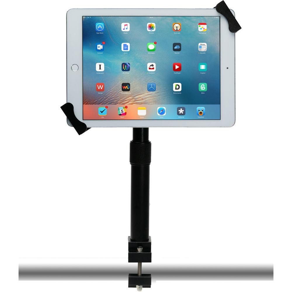 CTA Digital PAD-HATGU Height-Adjustable, Tube-Grip Security Mount for 7 to 14" Tablets