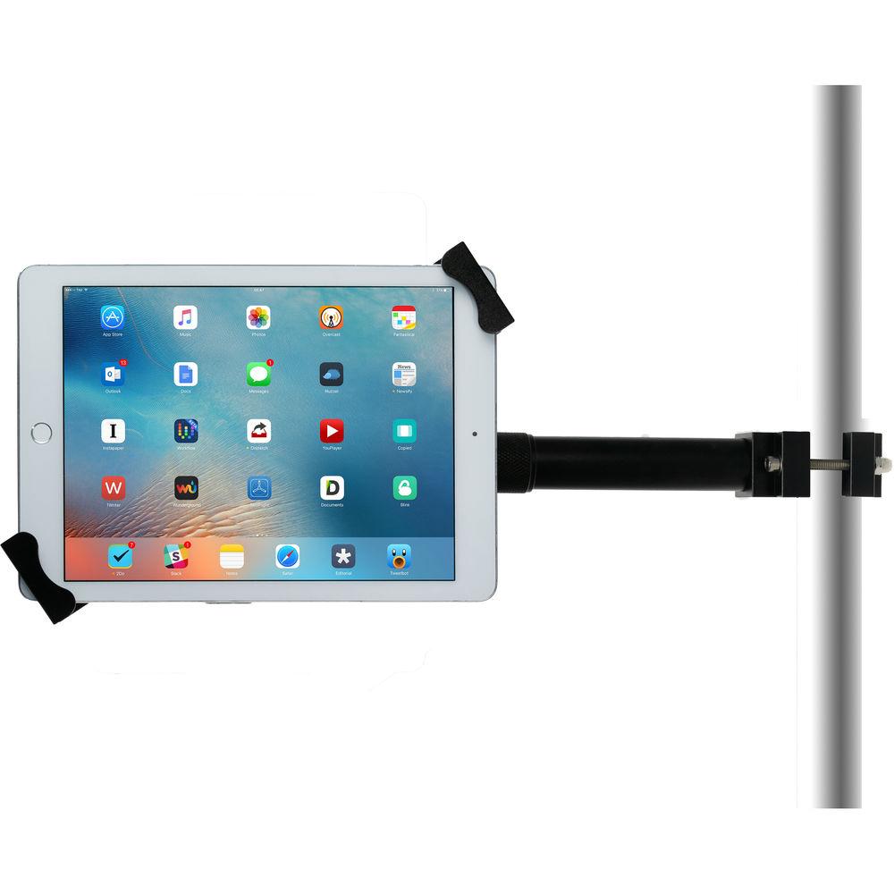 CTA Digital PAD-HATGU Height-Adjustable, Tube-Grip Security Mount for 7 to 14" Tablets