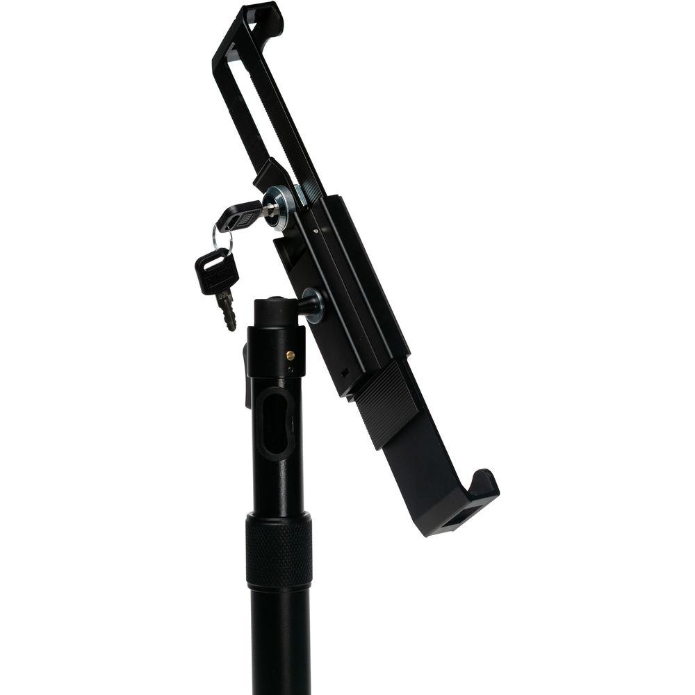 CTA Digital PAD-HATGU Height-Adjustable, Tube-Grip Security Mount for 7 to 14" Tablets