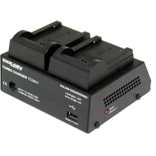 Dolgin Engineering TC200-i Two-Position Simultaneous Battery Charger for JVC50, JVC75, and S-8I50, Dolgin, Engineering, TC200-i, Two-Position, Simultaneous, Battery, Charger, JVC50, JVC75, S-8I50