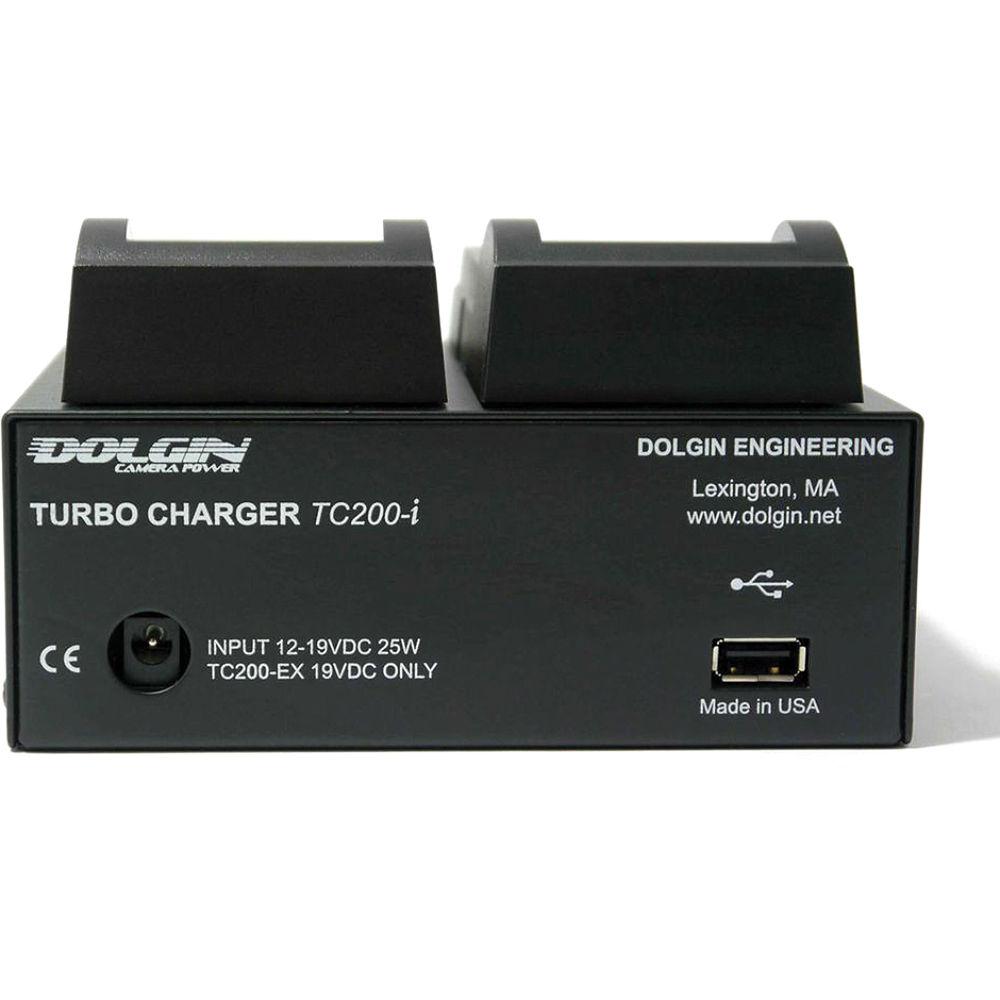 Dolgin Engineering TC200-i Two-Position Simultaneous Battery Charger for JVC50, JVC75, and S-8I50