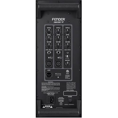 Fender FIGHTER 12" 2-Way 1100W Active PA Speaker