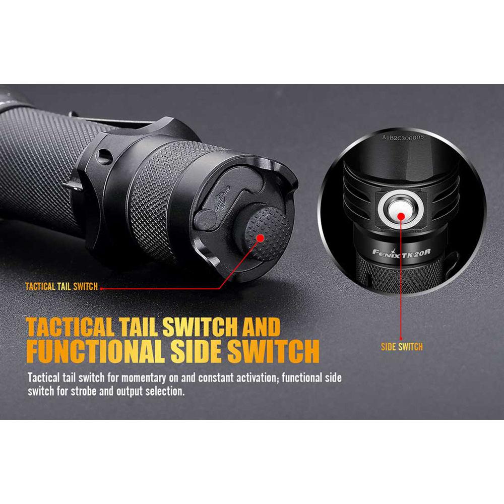 Fenix Flashlight TK20R Rechargeable LED Flashlight