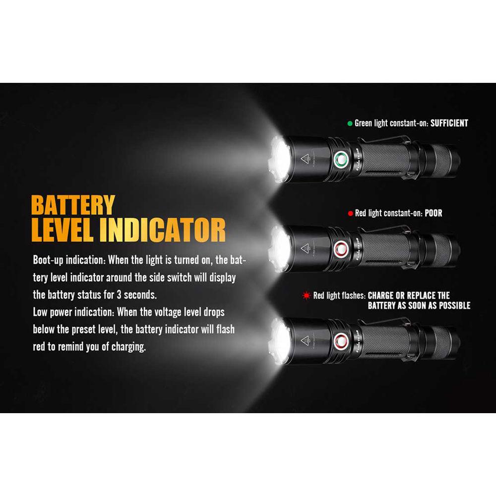 Fenix Flashlight TK20R Rechargeable LED Flashlight