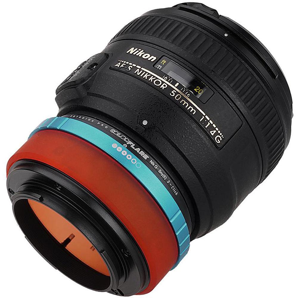 FotodioX ArtFX ColorFlare Sony E-Mount to Nikon G-Type Lens Adapter