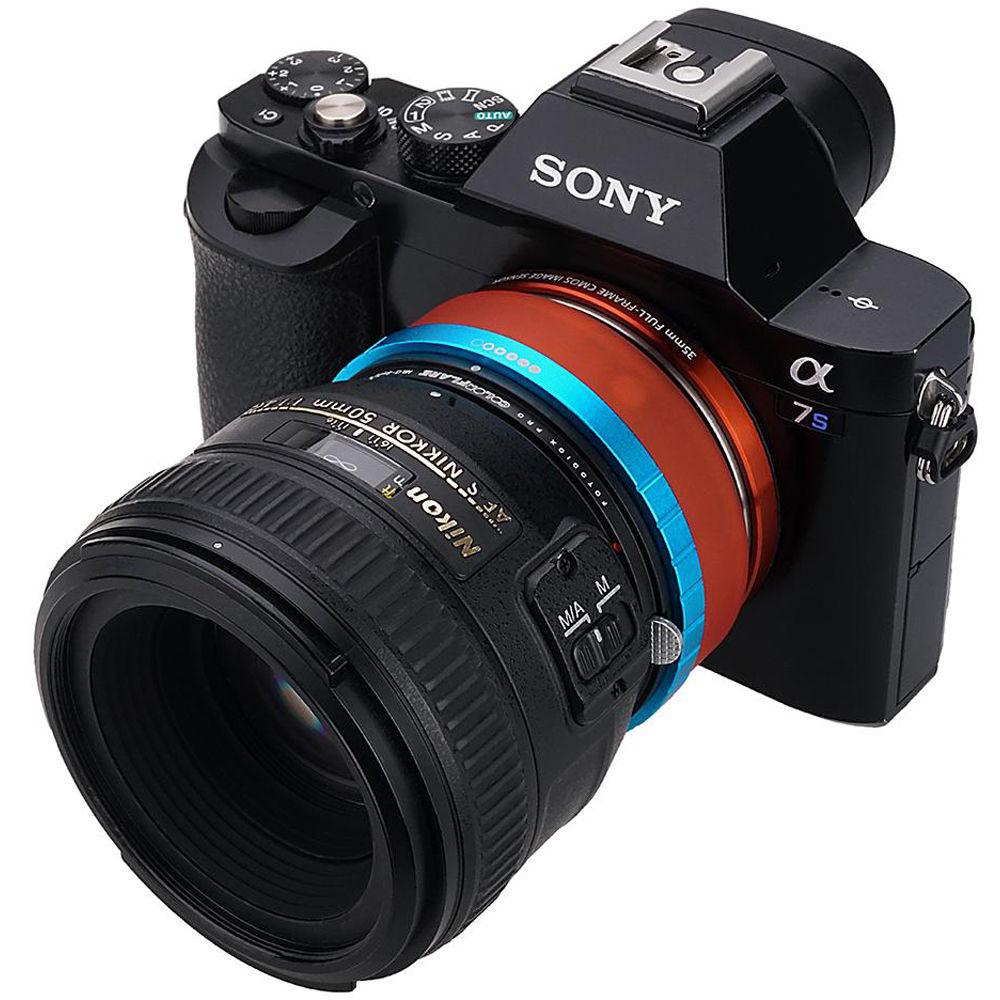 FotodioX ArtFX ColorFlare Sony E-Mount to Nikon G-Type Lens Adapter