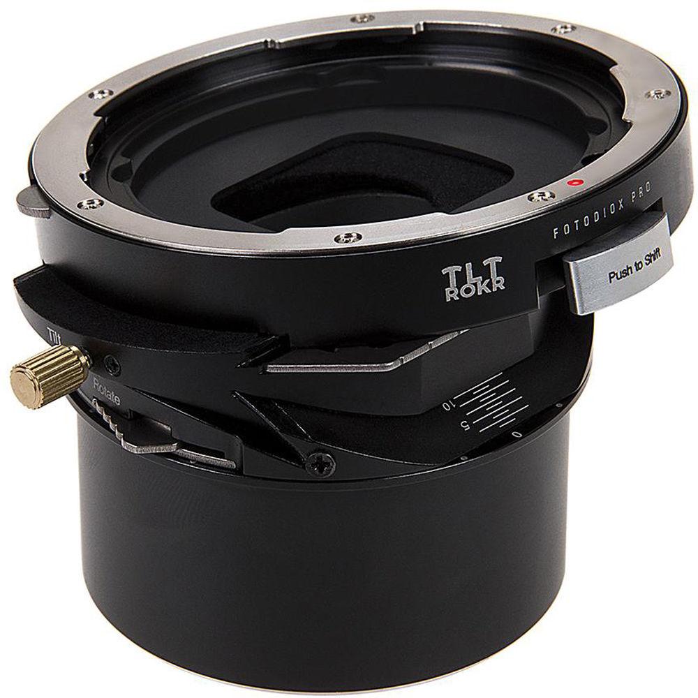 FotodioX Pro TLT ROKR Tilt-Shift Adapter for Hasselblad V Lens to Sony E Camera