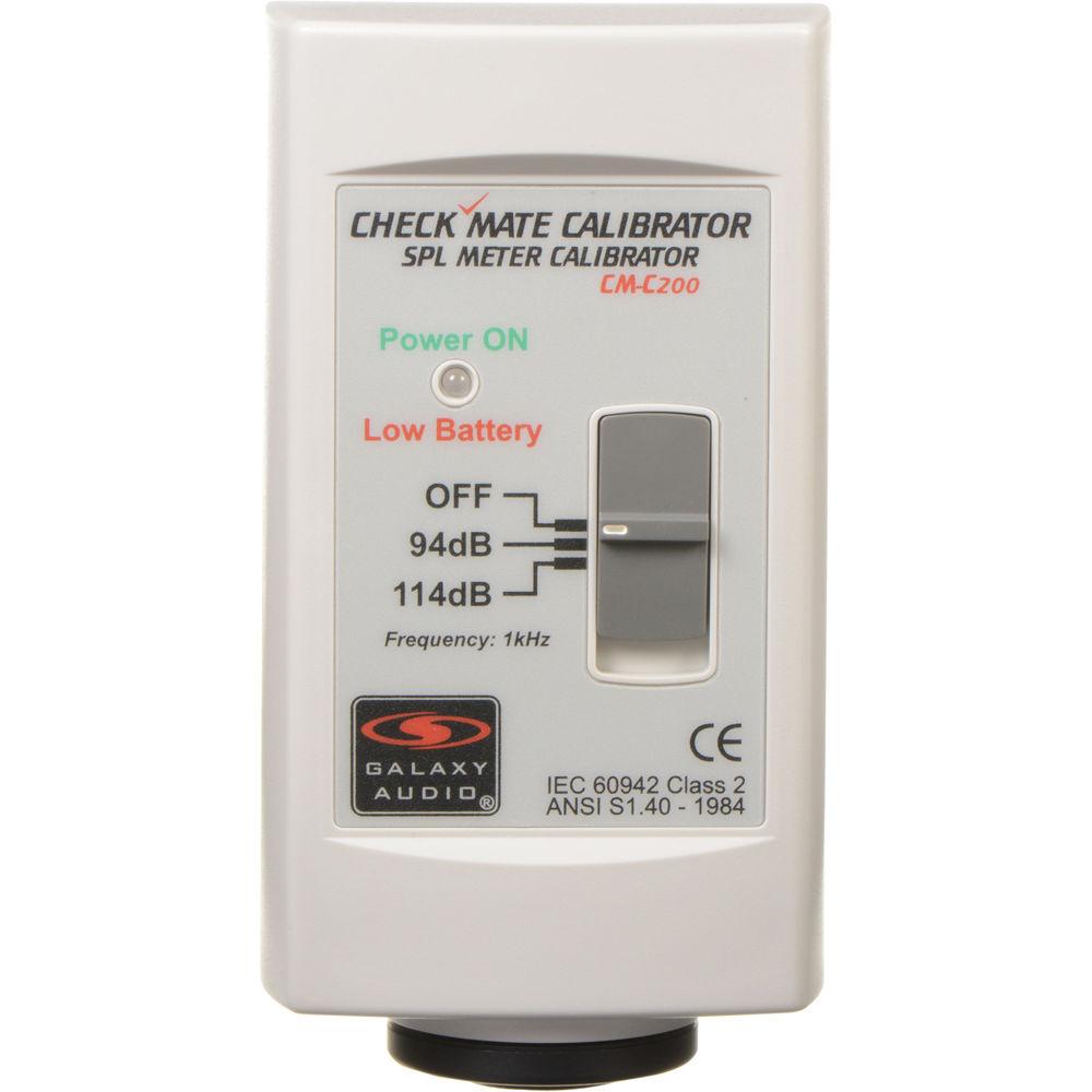 Galaxy Audio CM-C200 Calibrator for SPL Meter, Galaxy, Audio, CM-C200, Calibrator, SPL, Meter