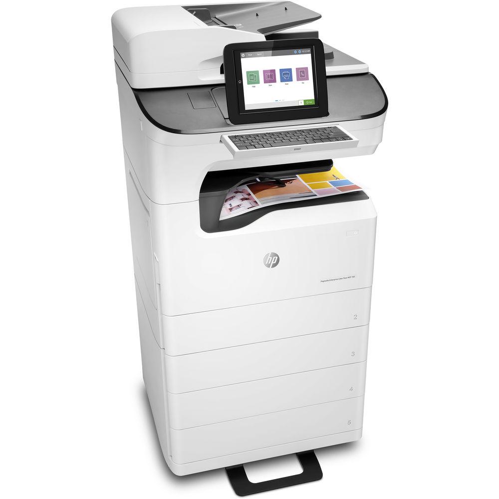 HP PageWide Enterprise Color Flow MFP 785zs All-in-One Inkjet Printer, HP, PageWide, Enterprise, Color, Flow, MFP, 785zs, All-in-One, Inkjet, Printer