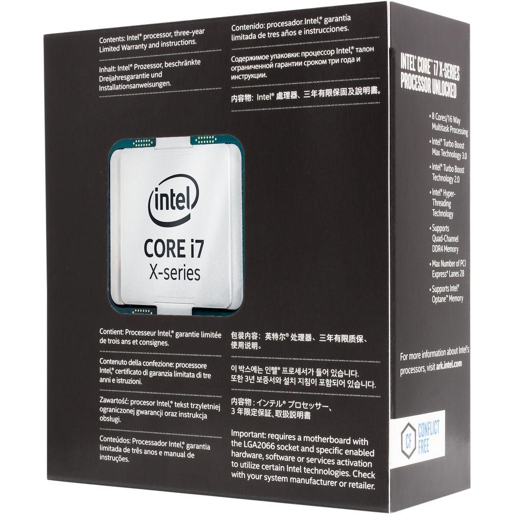 Intel Core i7-7800X X-Series 3.5 GHz 6-Core LGA 2066 Processor