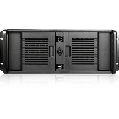 iStarUSA D-407P-50R8PD2 D Storm Compact Rackmount Chassis with 500W Redundant Power Supply