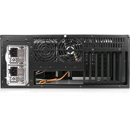 iStarUSA D-407P-50R8PD2 D Storm Compact Rackmount Chassis with 500W Redundant Power Supply