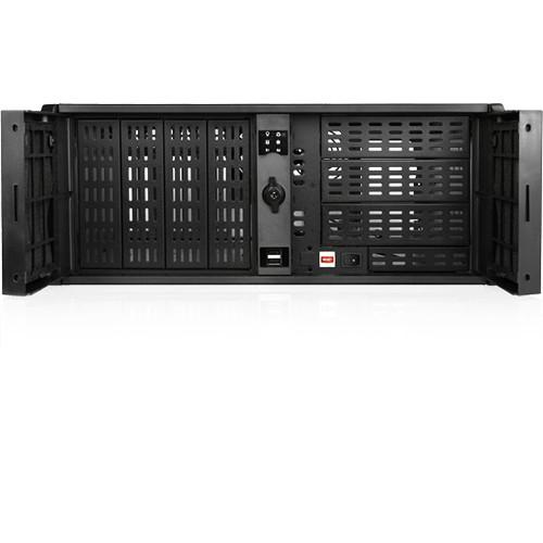 iStarUSA D-407P-50R8PD2 D Storm Compact Rackmount Chassis with 500W Redundant Power Supply